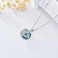 wholesale TOUPOP Sun And Moon Necklace Sterling Silver Friendship Necklaces I Love You Necklace 100 Languages -0-4