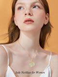 wholesale 925 Sterling Silver Tree Of Life Pendant Necklace Wholesale With Green Gemstone-0-23