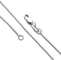 wholesale 925 Sterling Silver & 14K Gold Plated Bead Chain Necklace - Length: Adjustable from 37cm to 56 cm (Approx.)-22 Inch 1MM Silver