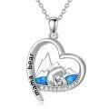 TOUPOP 925 Sterling Silver Pendant Jewelry Gift For Mom Grandmother Women-0-0