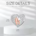 wholesale 925 Sterling Silver Family Love Charm Bracelet Wholesale for Daughter Mother Lover - Birthday Valentine's Day Gifts-0-74