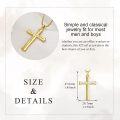 wholesale Sterling Silver Men s Cross Necklace Catholic Faith Pendant Christian Jewelry Gifts-0-18