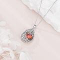 wholesale 925 Sterling Silver Heart Pendant Necklace Wholesale Gold Plated-0-140