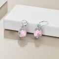 wholesale 925 Sterling Silver Blue Opalite Drop Earring Leverbacks for Women-0-15