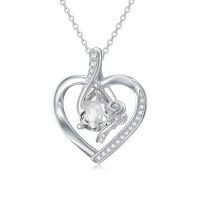 TOUPOP 14K Gold Birthstone Necklace For Women-undefined