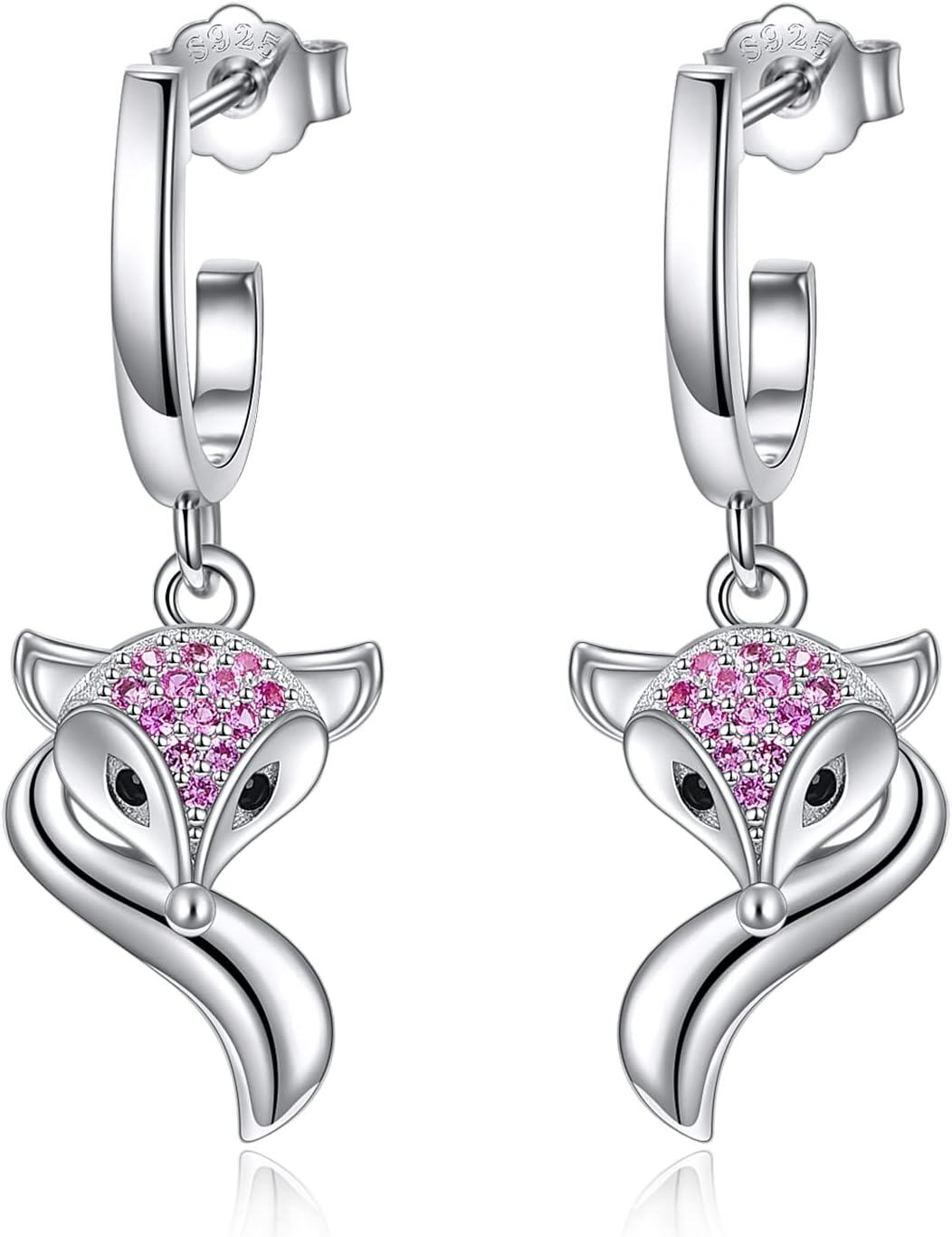 Sterling Silver Hypoallergenic Drop Dangle Earrings for Women-0-0