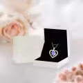 TOUPOP Sterling Silver Birthstone Necklace For Women-0-5