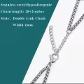 wholesale 925 Sterling Silver 925 Saint Christopher Protect Us Necklace Wholesale with Abalone Shell & Chain for Men/Women-0-4