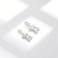 wholesale 925 Sterling Silver Highland Cow Dangle Earrings for Women - Cute Animal Jewelry-0-2
