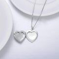 wholesale TOUPOP Mothers Day Gifts For Mom Locket Necklace S925 Sterling Silver Family Friendship Necklace For Women Birthday Mother's Day Gifts For Mom Daughter Grandma Granddaughter Sisters (mom&daughter) -0-4
