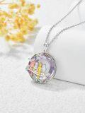 wholesale TOUPOP Sisters Gifts From Sister 925 Sterling Silver 2 Sisters Necklace With Crystal Sister Jewelry Gifts For Women Daughter Friends Birthday (tree-4 Sisters) -0-2