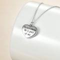 wholesale 925 Sterling Silver Heart Shaped Cremation Pendant With Tree Of Life Design-0-2