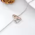 TOUPOP Sterling Silver Crystal Breast Cancer Bracelet Jewelry Gifts For Women-0-5
