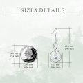 wholesale 925 Sterling Silver White Freshwater Cultured Pearl Infinity Twist Drop Earrings for Women-0-3