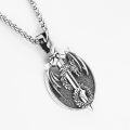 wholesale 925 Sterling Silver  Dragon Pendant Necklace with Chain 24-0-1