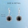 wholesale 925 Sterling Silver with Austrian Birthstone Crystal Elegant Leverback Earrings-0-3