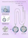 wholesale Sterling Silver Tree of Life Angel Number Necklace Numerology Jewelry Gift-0-14