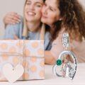 wholesale 925 Sterling Silver Family Love Charm Bracelet for Daughter Mother Lover - Birthday Valentine's Day Gifts-0-78