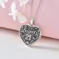 TOUPOP 18K Gold Plated Zircon Locket Necklace 21st Birthday Gift For Her-0-4
