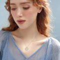 TOUPOP Sterling Silver Heart Initial A-Z Letter Pendant Necklace Gift-0-1