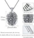 wholesale 925 Sterling Silver Saint Jude Thaddeus Patron of Helpless and Desperate Case Pendant Necklaces for Men & Women-0-3