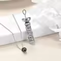 TOUPOP Sterling Silver & Stone Dragon Urn Necklace for Ashes Memorial Jewelry-0-3