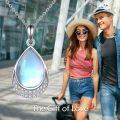 wholesale 925 Sterling Silver Filigree Teardrop Pendant Necklace for Women-0-39