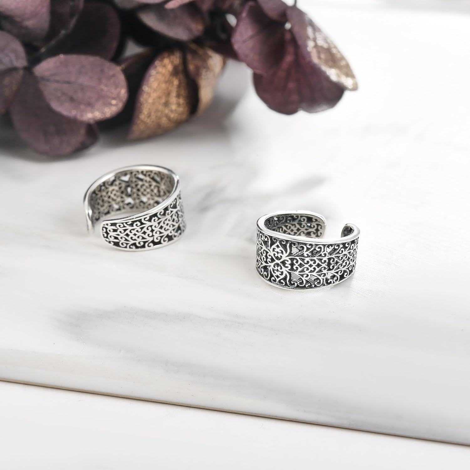 wholesale 925 Sterling Silver Spiked Gothic Hoop Earring Jackets for Women and Men-0-3