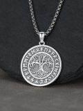 wholesale 925 Sterling Silver Tree Of Life Pendant Necklace-0-2