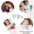 wholesale 925 Sterling Silver Tree of Life Heart Stud Earrings for Women Hypoallergenic s with Gift Box-0-6