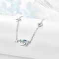 wholesale 925 Sterling Silver Abalone Shell Sea Turtle Charm Bracelet Adjustable s for Women-0-3