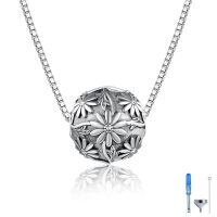wholesale 925 Sterling Silver Daisy Charm Necklace With Tools-Flower