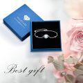 wholesale Metal Stone Graduation Bracelet Jewelry Gift for Women-0-5
