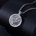 wholesale 925 Sterling Silver Scorpio Zodiac Sign Constellation Pendant Necklaces for Men Women Astrology Gifts-0-1