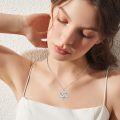 wholesale 925 Sterling Silver Star of David Opal Pendant Necklace - Jewish Messianic Seal Protection Jewelry for Hanukkah Gift-0-4