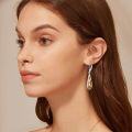 wholesale Teardrop Earrings For Women 925 Sterling Silver Gemstones Dangle Leverback Earring Jewelry Birthday Christmas Gifts For Women Her -0-3