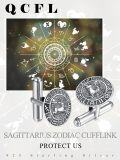 wholesale 925 Sterling Silver Zodiac Horse Constellation Cufflinks for Men (Pair)-0-5