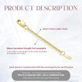 wholesale 14k Gold Bracelet Extender Chain 1/1.5/2/3/4/5 Durable Removable Extension Chain-0-1