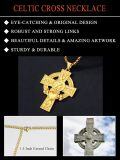 wholesale Sterling Silver Cross Pendant Necklace for Men Women Protection Amulet Religious Gift with 22 +2 Rolo Chain (with Gift)-0-20