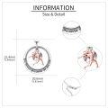 wholesale 925 Sterling Silver Motivational Sports Necklace-0-3