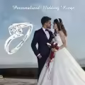 TOUPOP Sterling Silver 1 Carat Moissanite Diamond Engagement Ring-0-1