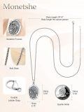 wholesale 925 Sterling Silver Saint Christopher Oval Religious Medal Pendant-0-1