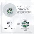 wholesale 925 Sterling Silver Green Jade Pendant With Zircon Accents And Enamel Detail-0-5