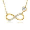 wholesale 14k Gold Crescent Moon Pendant With Sun Detail-0-1