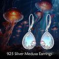 wholesale 925 Sterling Silver Drop Earrings Wholesale With Waterfall Design And Crystal Accents-0-2
