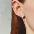 wholesale 925 Sterling Silver Giraffe Synthetic Opal Stud Earrings for Women Girls Gifts Jewelry 4G-0-2
