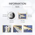 wholesale 925 Sterling Silver and Gold Plated Lapis Lazuli Rectangular Whale Pendant Necklace-0-2