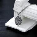 wholesale 925 Sterling Silver Oval Running Athlete Pendant Necklace - Protect This Athlete Sports s-0-1