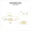 wholesale 14K Gold Infinity Heart Pearl Charm Bracelet Wholesale - Elegant  for Her-0-3