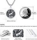 wholesale 925 Sterling Silver Aries Zodiac Sign Constellation Pendant Necklaces for Men Women Astrology Gifts-0-4